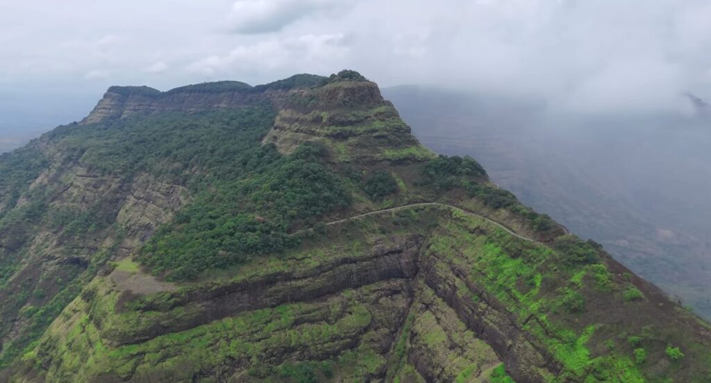 Panoramic valley view from Louisa Point in Matheran