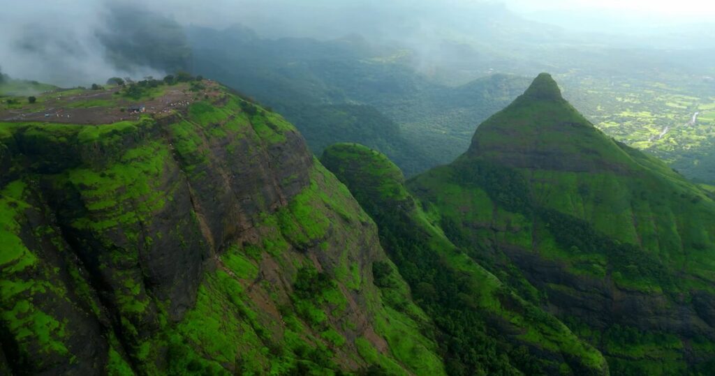 Tiger Point in Lonavala offering panoramic valley and mountain views